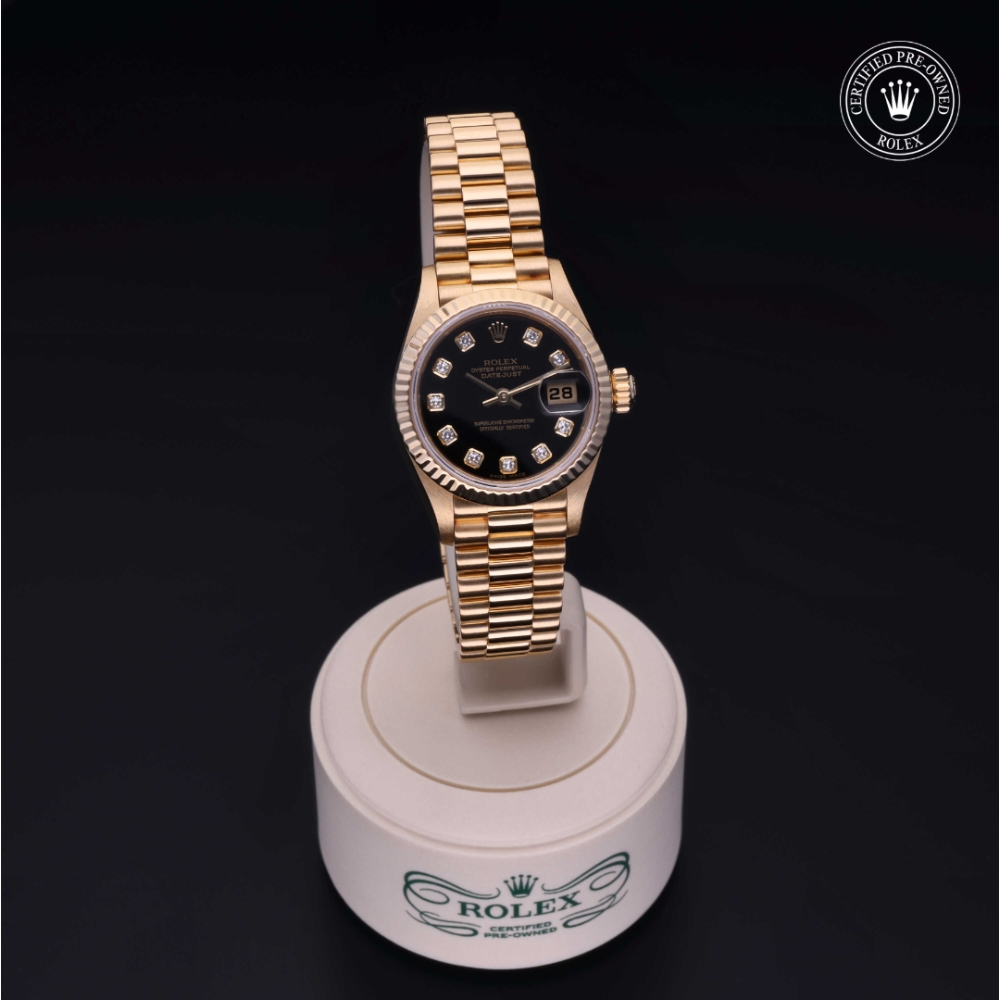 Rolex Certified Pre-Owned Oyster Perpetual 26 in Oro 18 CT.G, 69178 | Verga 1947