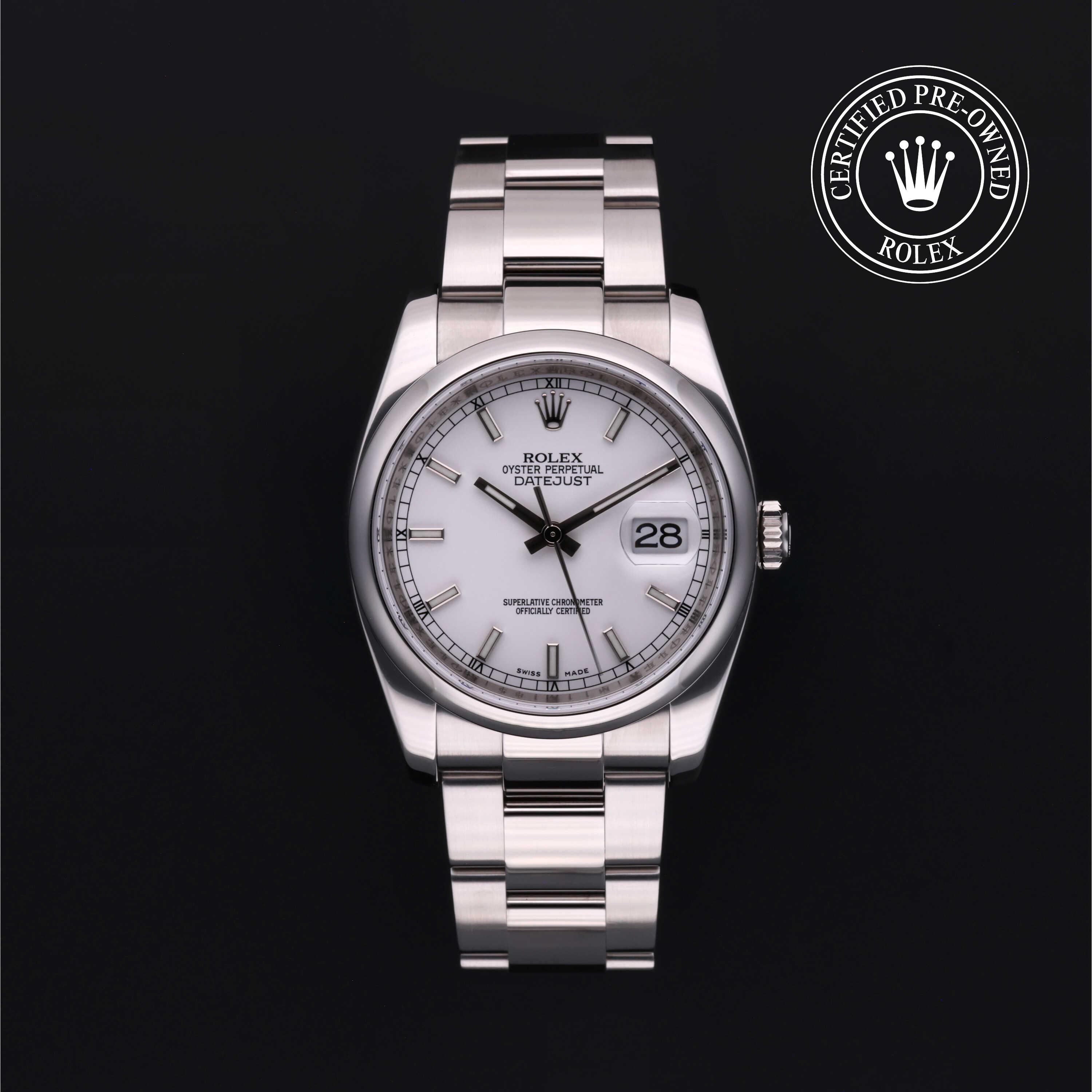 Oyster Perpetual Certified Pre-Owned with 36 mm from 2008