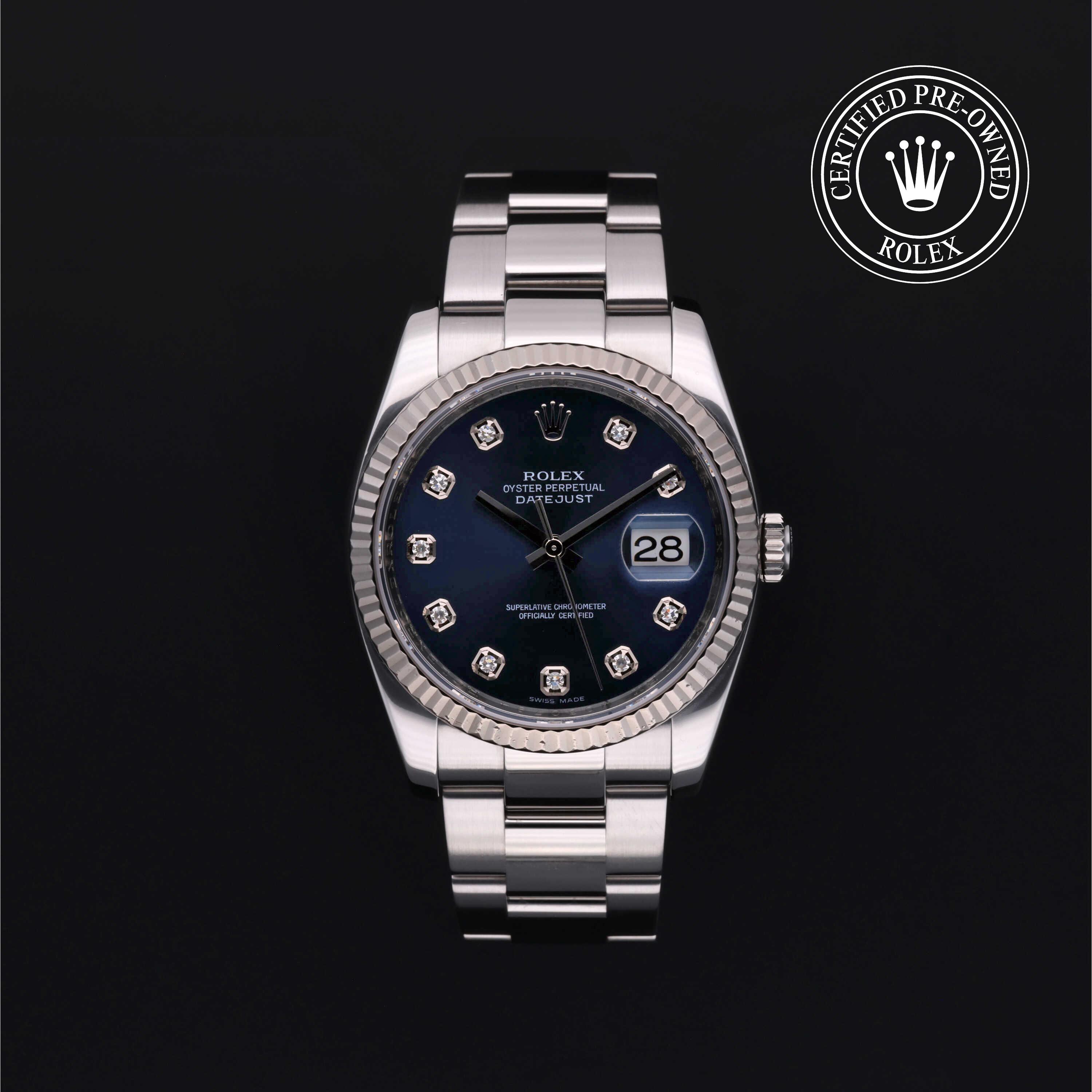 Oyster Perpetual Certified Pre-Owned with 36 mm from 2008